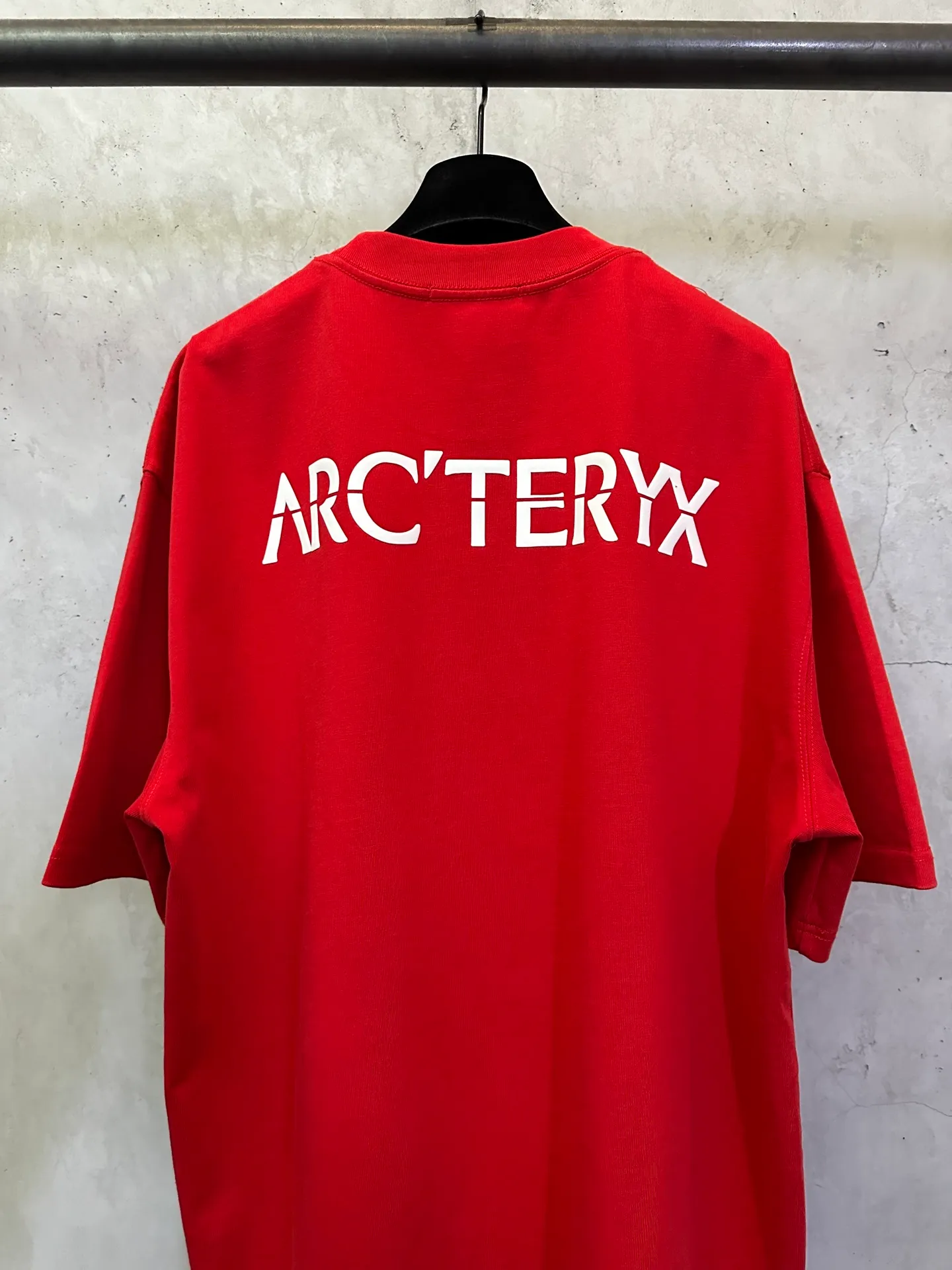 ￼ 140- New Arrival g ARCTERY X ss 26 logo T ： 2*2 g Versatile Versatile Same Style Color: Black White Red Size: XS S M L XL
